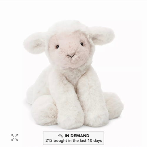 Jellycat Smudge Lamb Plush - Ages 0+