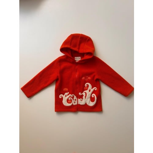 4/5- Vintage Kids Fleece Halloween Pumpkin Ghost Zip Up Fleece Jacket Sweatshirt Hoodie Vintage Toddler Halloween outfit ghosts pumpkins 4T