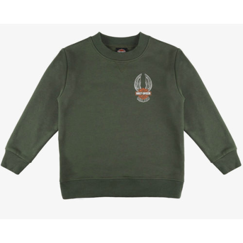 Infant Boys Bar & Shield Crew Pullover | Harley-Davidson USA