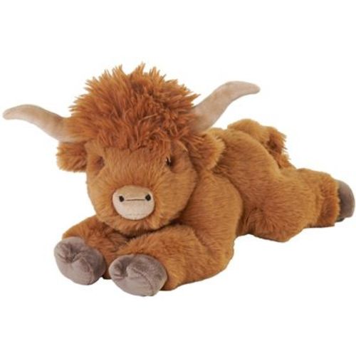 Wild Republic Ecokins Highland Cow, Stuffed Animal, 12 Inches, Plush Toy, Fill is Spun Recycled Water Bottles, Eco Friendly