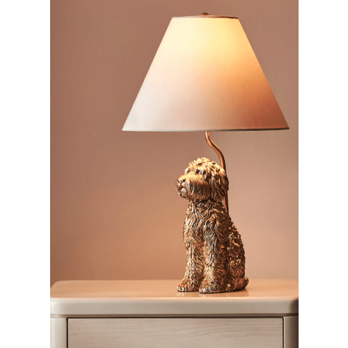 The Icon Table Lamp: Dog Edition | Anthropologie | Doodle