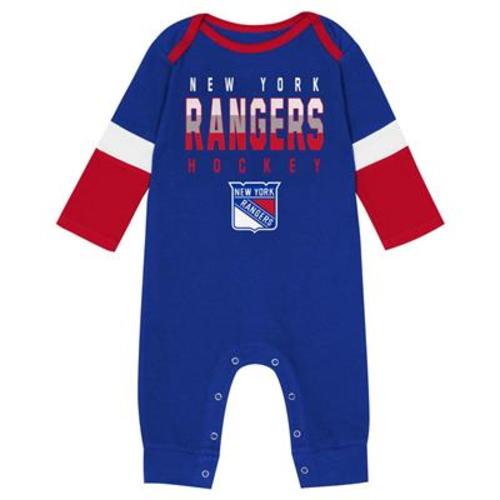 Outerstuff Cycling The Puck Onesie - New York Rangers - Infant
