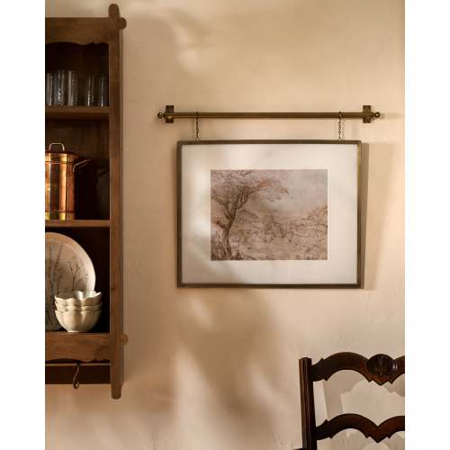 Colleen Brass Rail Picture Frame – Magnolia