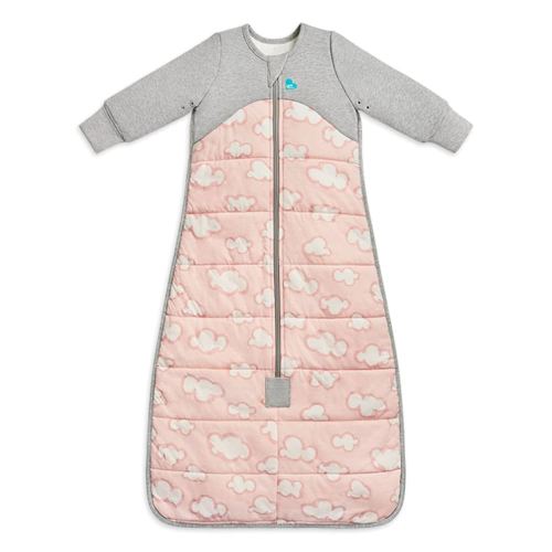 Love to Dream Warm Toddler Sleep Bag (18-36 Mo), Super Soft Temp Regulating Sleeping Sack, 2.5TOG Warm Wearable Blanket, Pink