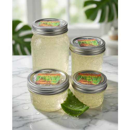 Pure Aloe Vera Gel: Natural, Organic, Additive-Free