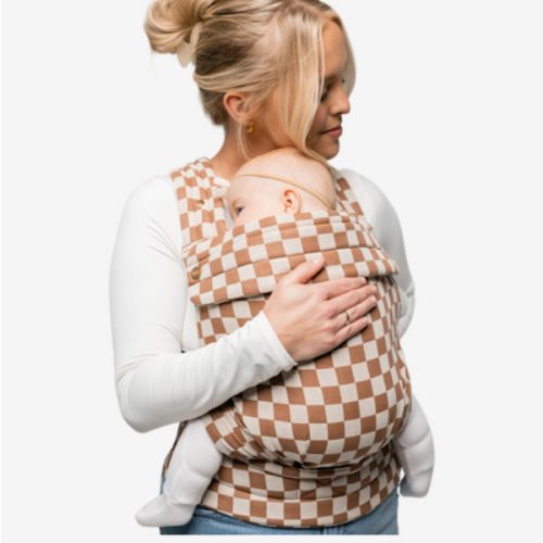 The Monarch Baby Carrier - Mocha Check – Mabē