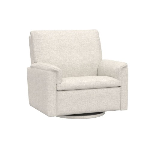 Dream Chair and a Half Glider Eco Performance Weave Oatmeal