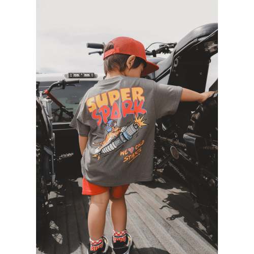 Little Trouble Superspark Graphic Tee for Boys