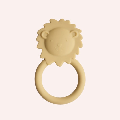 Mushie Animal Teether - Lion