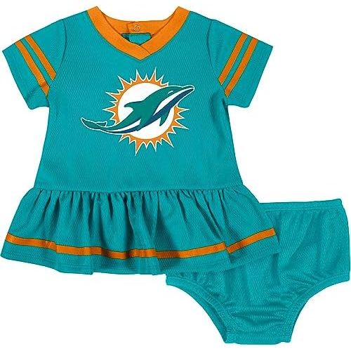 Gerber NFL Baby Girls Jersey Dress and Diaper Cover