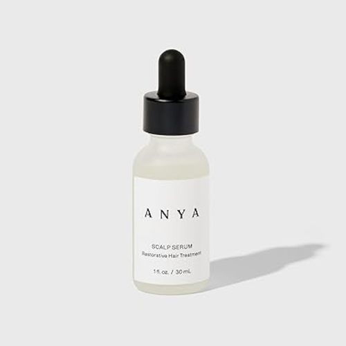 ANYA Postpartum - Scalp Serum with Biotin (1 fl oz, 30 ml), Hair Growth Serum for Fuller and Thicker hair, Helps with Postpartum Hair Loss, Follicle Stimulator, Plant-Based, Non-toxic, Vegan