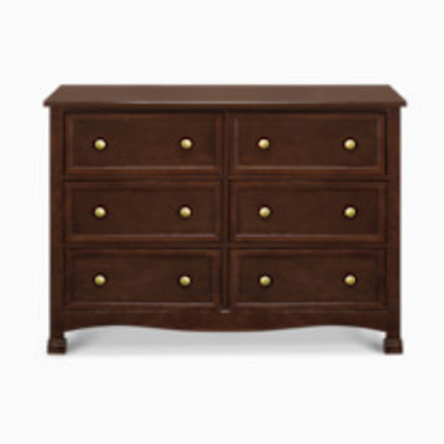daVinci Kalani 6-Drawer Double Wide Dresser - Espresso