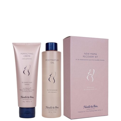 Noodle & Boo Maternity New Mama Postpartum Oil & Perfecting Creme Recovery Kit - 4th Trimester