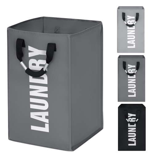 Laundry Baskets 13*13*21 inches Collapsible Laundry Hmaper Waterproof Clothes Hampers for laundry Oxford Laundry Bags with Handles