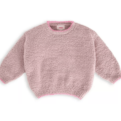 7AM Enfant Fuzzy Boxy Sweater (sz: 9-12M)