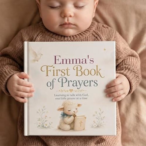 Personalized Nursery Rhymes Book, Custom Baby Name Storybook, Baby Shower for Boy or Girl, First Birthday Keepsake for Nephew, Children's Bedtime Story 4