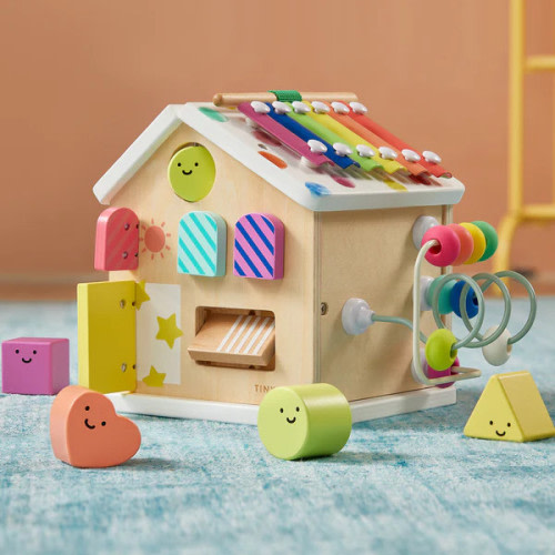 Tiny Land Cottage Activity Cube - Rainbow