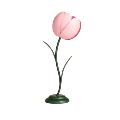 Metal Tulip Figural Table Lamp - World Market