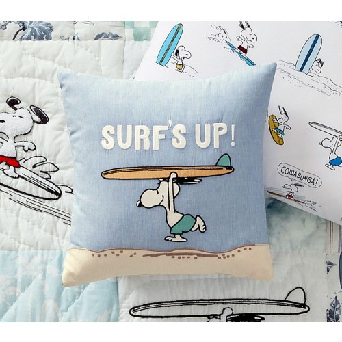 Peanuts® Snoopy® Surfs Up Pillow