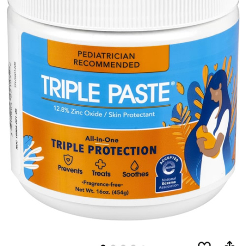 Amazon.com : triple paste medicated diaper rash cream