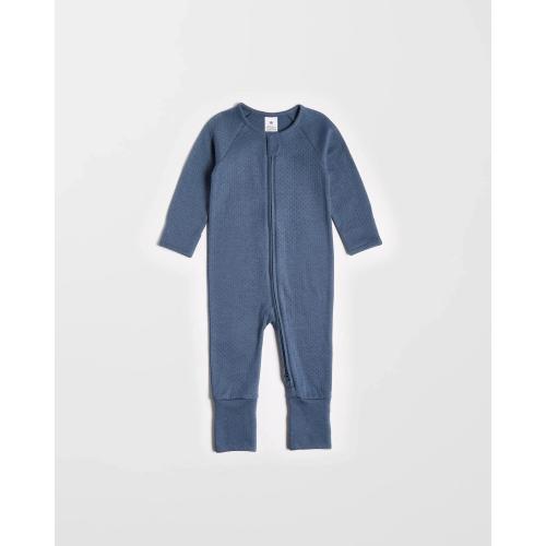 Target Organic Cotton Baby Pointelle Zip Coverall - Kmart