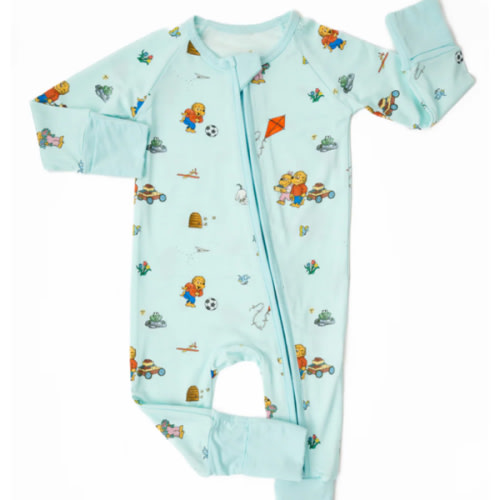 Berenstain Bears® Bamboo Zippered Sleeper – Little Crowns & Capes