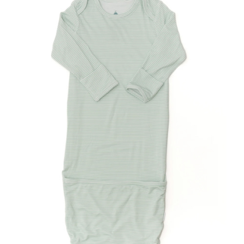 Newborn Gown - Mini-Stripe