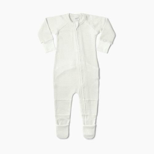 Goumi Kids Thermal Footie - Milk, 6-9 Months