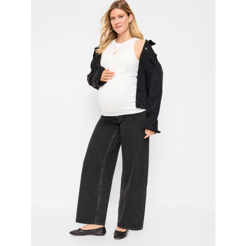 Maternity Full-Panel Wow Baggy Jeans