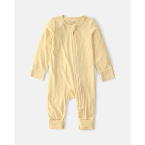 Baby 2-Way Zip PurelySoft Sleep & Play Pajama - Yellow | Carter's