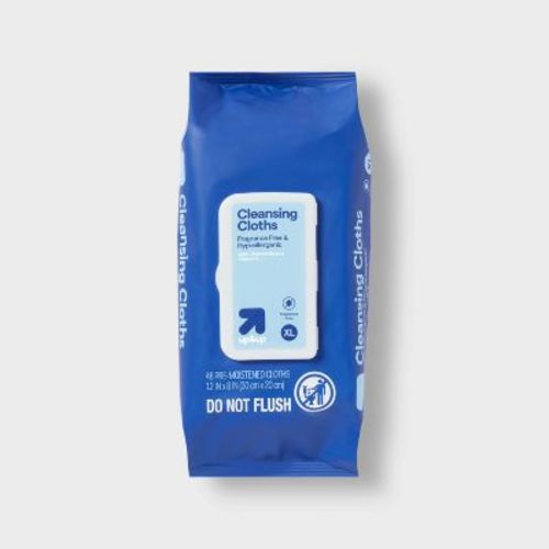 Extra Large Cleansing Cloths - 48ct - up&up™