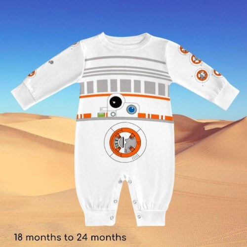 BB8 Star Wars Baby Romper: Halloween Cosplay Costume - Etsy