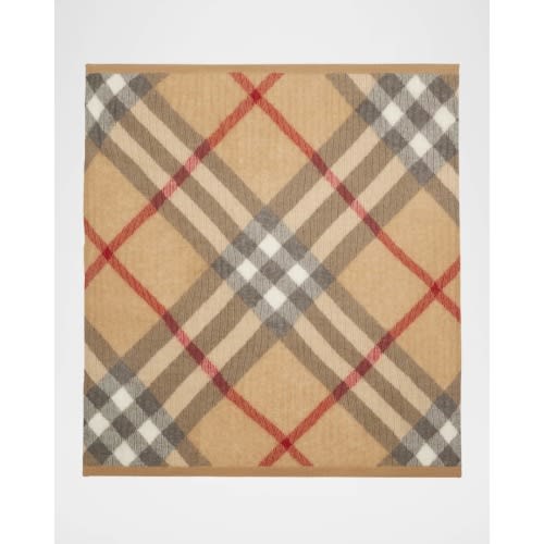 Check-Print Baby Blanket