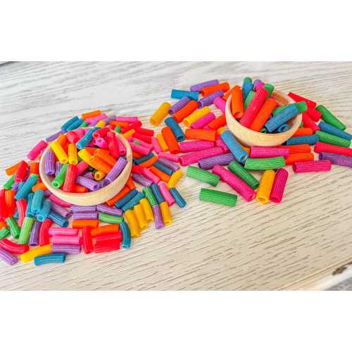 Rainbow Pasta, Sensory Bin Filler, Colored Pasta, Rainbow Sensory Play, Bright Sensory Bin Filler, Taste Safe, Montessori