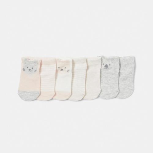 7 Pack Novelty Low Cut Socks - Kmart