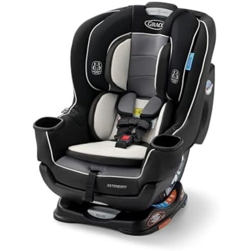 Graco Extend2Fit 2-in-1 Convertible Car Seat, Gotham