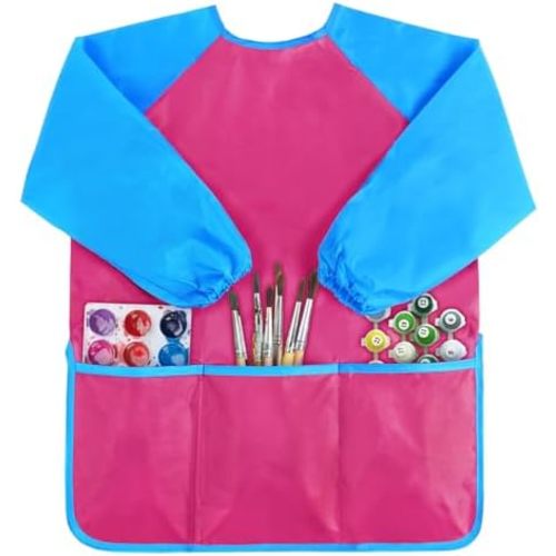 Kopokita Kids Art Smock, Toddlers Painting Apron Children Artist Smock