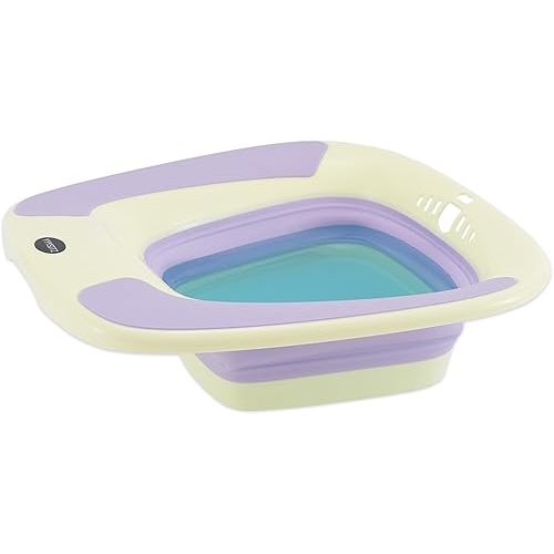 Sitz Bath, Sitz Bath for Postpartum Care, Sitz Bath for Hemorrhoids, Sitz Bath for Toilet Seat, Sits Bath Tub for Women Men Adults, Sitz Bath Soak Salts Basin, Hip Bath Bowl, Collapsible, Purple