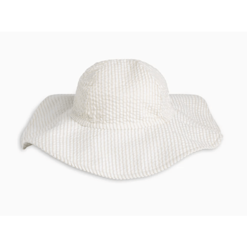 Seersucker Sun Hat