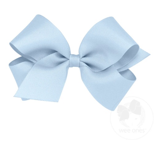 Medium Classic Grosgrain Hair Bow (Plain Wrap)
