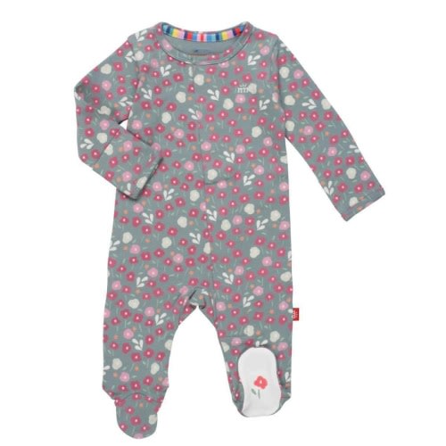 wren organic cotton magnetic parent favorite footie – Magnetic Me