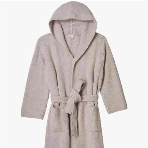 Barefoot Dreams CozyChic® Ribbed Hooded Robe