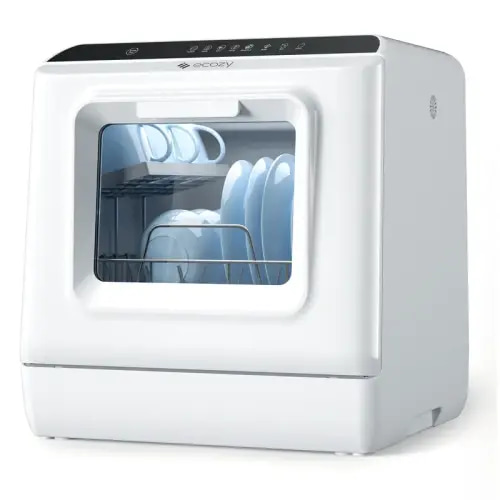 ecozy Portable Dishwasher Countertop, Mini Dishwasher with a - TikTok Shop