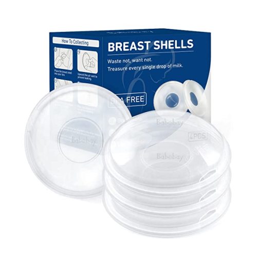 Amazon.com : Breast Shells, 4 Pack Nursing Cups, Milk Saver, Protect Sore Nipples for Breastfeeding, Collect Breastmilk Leaks for Nursing Moms, Soft and Flexible Silicone Material, Reusable : Baby