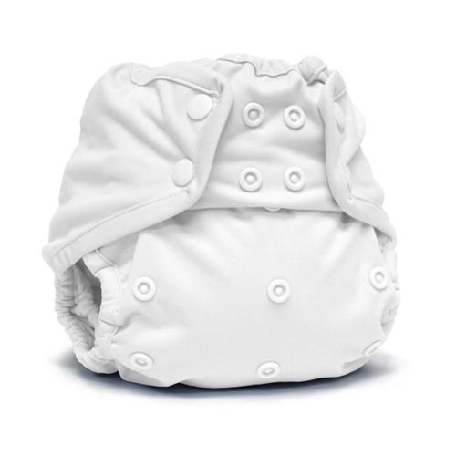 Kanga Care Rumparooz Double Leg Gusset Reusable Cloth Diaper Cover One Size Snap | Fluff 6-35 lbs
