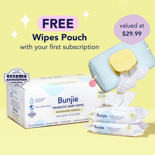 12 Pack of Probiotic Baby Wipes