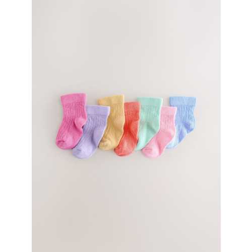 Bright Baby Socks 7 Pack