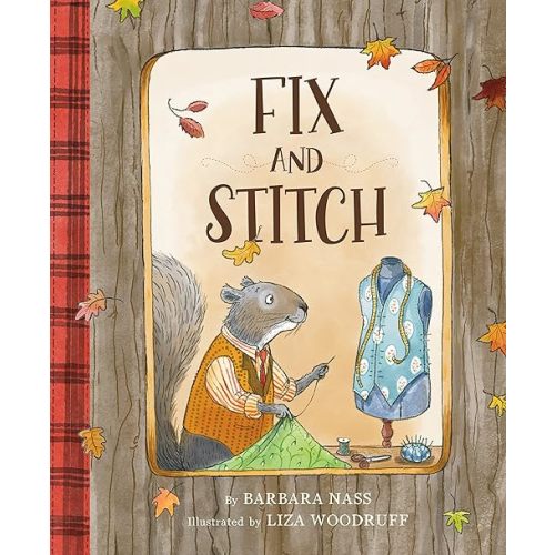 Fix and Stitch Hardcover – Picture Book, August 15, 2023