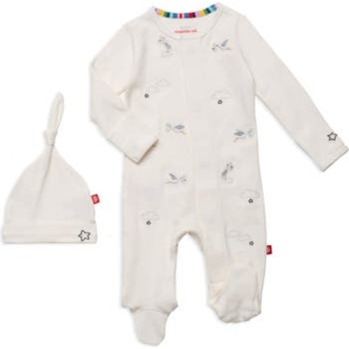 Beary Special Delivery Magnetic Footie & Cap Set