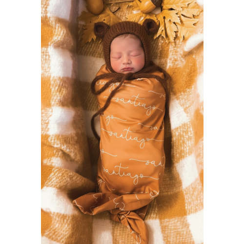 Personalized Baby Name Swaddle Blanket
